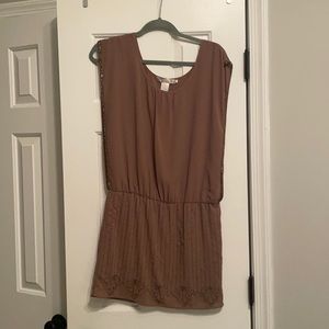 Brown sequin Formal dress